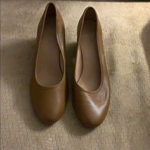 Brown Madewell Leather Heels